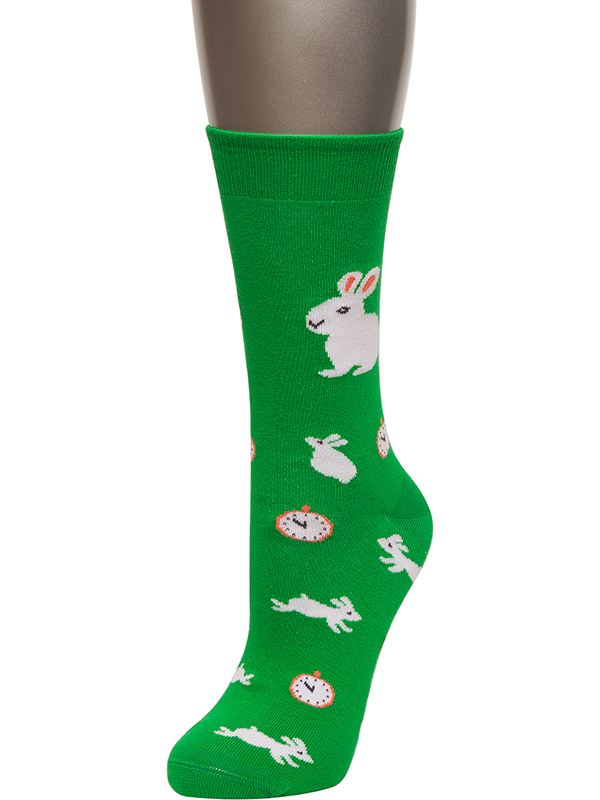 зеленые носки