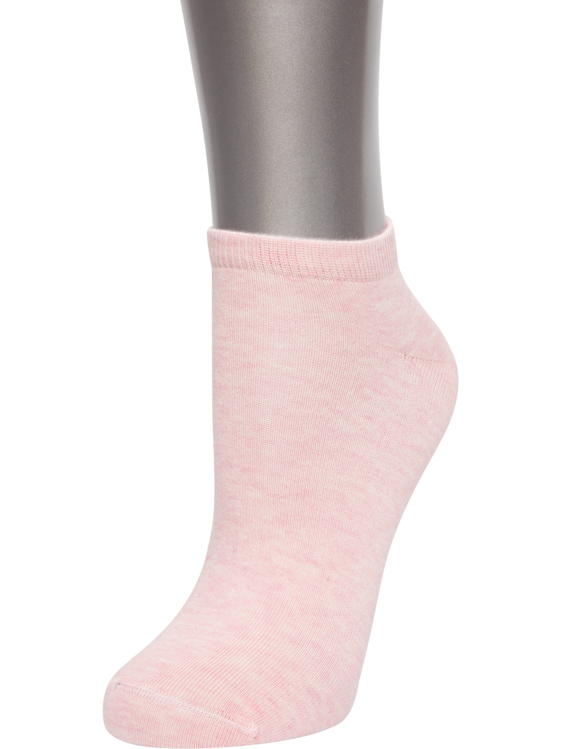 носки розовый меланж